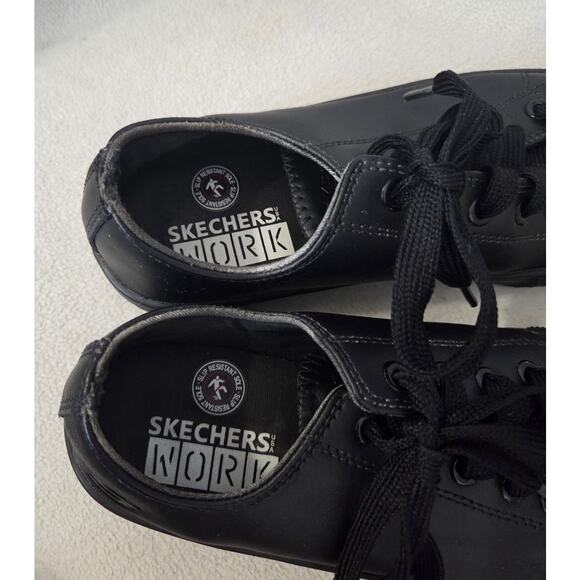 Skechers for Work 76453 Gibson Non-Slip Sneaker Sz 6 Skater Shoes - Picture 5 of 8